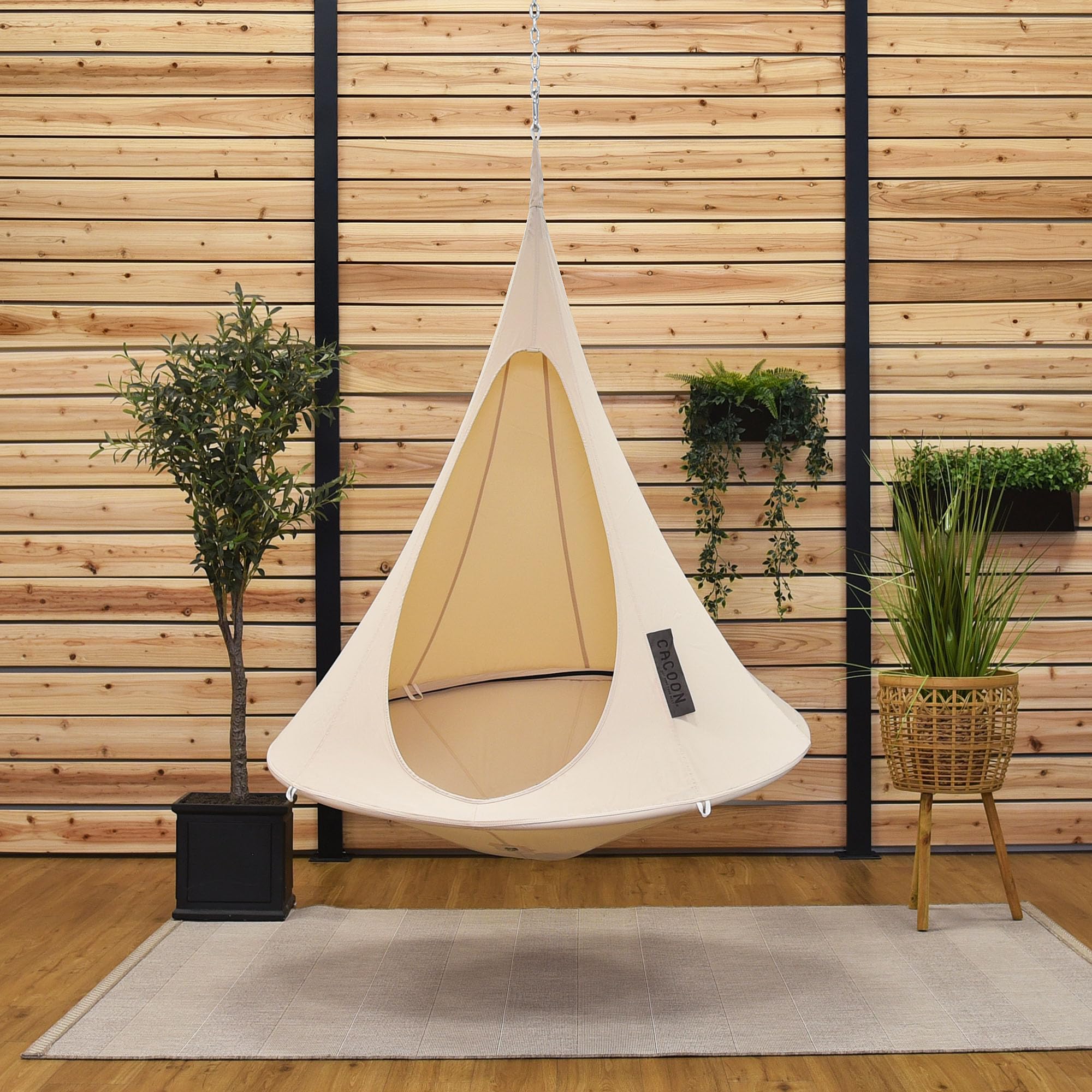 Amazon.co.jp: CACOON(カクーン) テント型ハンモック ナチュラル